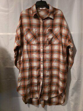Women's Talulah Shirt Dress, Size Small, 65% Polyester/35% Cotton